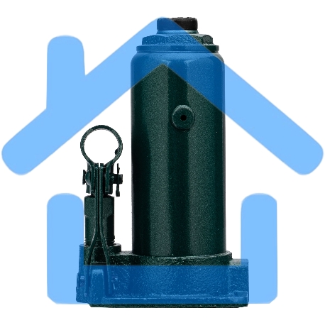 Домкрат гидравлический Сибртех бутылочный, 5т, 180-340мм, в пласт. кейсе-7