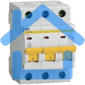 Выключатель автоматический модульный 3п D 32А 4.5кА ВА47-29 ИЭК MVA20-3-032-D