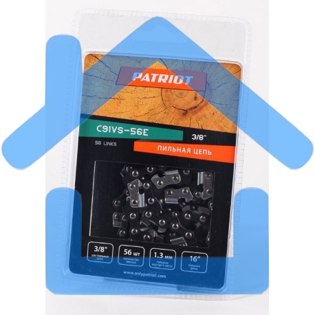Цепь для цепных пил Patriot 91VS-56E 3/8