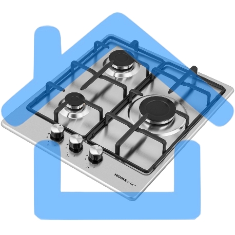 Газовая варочная панель HOMSair HGS433GS-13