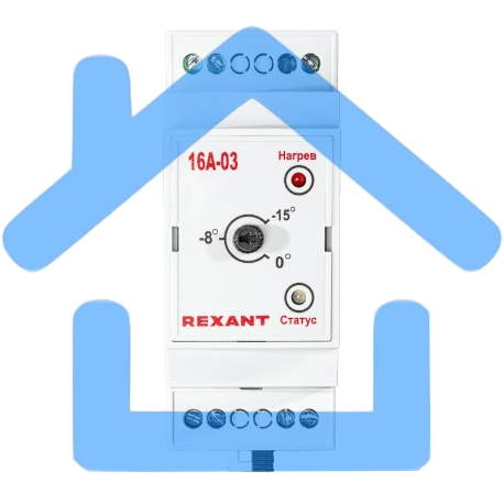 Терморегулятор Rexant TermoStat 16A-03 (на DIN-рейку) 51-0828-2