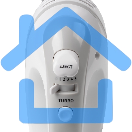 Миксер электрический Galaxy GL 2209, белый, ручной, 300 Вт, 5 скоростей + режим 