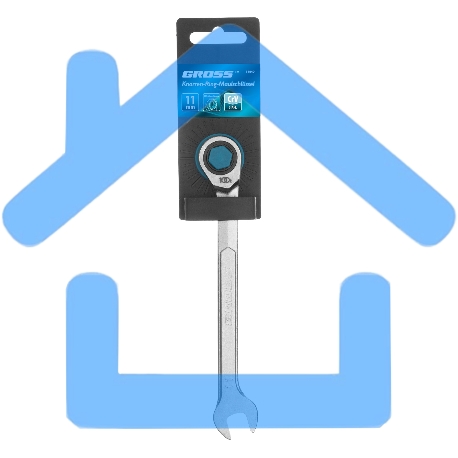 Ключ комбинированный трещоточный 11 мм Gross