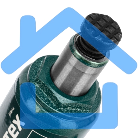 Домкрат гидравлический Сибртех бутылочный, 5т, 180-340мм, в пласт. кейсе-4