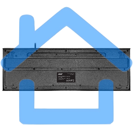 Клавиатура Acer OKW120 проводная, USB, черный-10