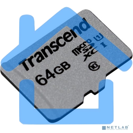 Флеш карта microSD 64Gb Transcend microSDXC Class 10 UHS-I U1, (без адаптера), TLC-2
