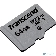 Флеш карта microSD 64Gb Transcend microSDXC Class 10 UHS-I U1, (без адаптера), TLC