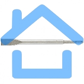 Зубило СИБРТЕХ плоское, 14 х 20 х 240 мм 703207