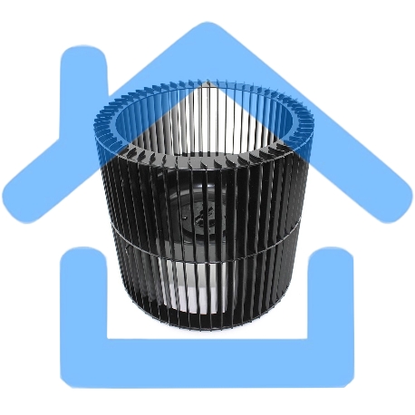 Крыльчатка для вытяжек Krona 16B24-2607-005-0 H-112 D-66