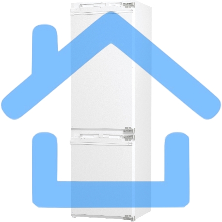 Встраиваемый холодильник Gorenje RKI2181E1 белый (двухкамерный), встраиваемый-6