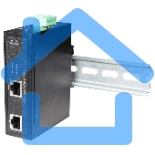 Промышленный гигабитный OSNOVO PoE-инжектор, до 30W, IEEE 802.3af/at, питание DC48-56V