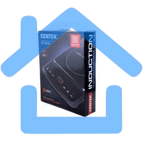 Индукционная плитка Centek CT-1518 2000Вт 8 настроек мощности, LED-дисплей таймер, сенсор. управл.-5