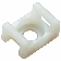 Площадка для крепления стяжки Rexant (ПС-2) 22x16 мм, белая, упаковка 10 шт.