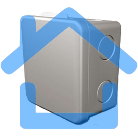 Коробка распр. ОП 80х80х55 IP54 сер. ГУСИ С3В80 Евро