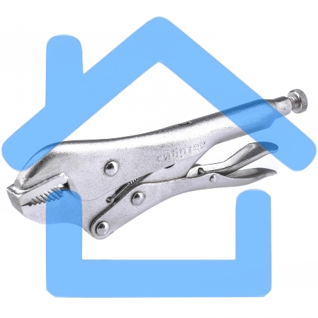 Зажим ручной СИБРТЕХ, усиленный, плоский захват, 180 мм 18427