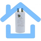 Конденсатор CBB60 16мкФ 450V, 37x70мм (4 клеммы, крепление болтом) 304004