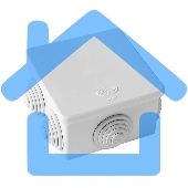 Коробка распр. ОП 70х70х40 IP44 бел. ГУСИ С3В76 Б Евро