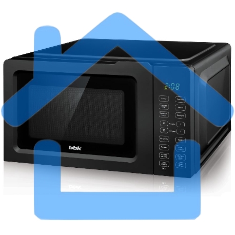 Микроволновая печь BBK 17MWS-786S/B черный 17л 700 Вт кнопки-8