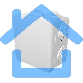 Коробка распр. ОП 100х100х55 IP54 бел. ГУСИ С3В108 Б Евро