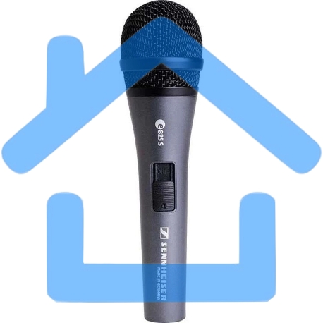 Микрофон проводной Sennheiser E 825-S черный-1