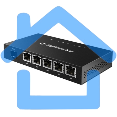 Маршрутизатор Ubiquiti EdgeRouter X SFP (ER-X-SFP-EU)-1