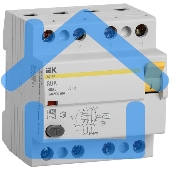Выключатель дифференциального тока (УЗО) 4п 80А 300мА тип AC ВД1-63 ИЭК MDV10-4-080-300