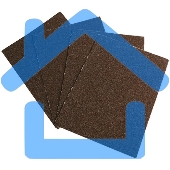 Шлифлист на тканевой основе, серия 14а, зерн. 10Н(P120), 240 х 170 мм, 10 шт., водост. (БАЗ) Росси