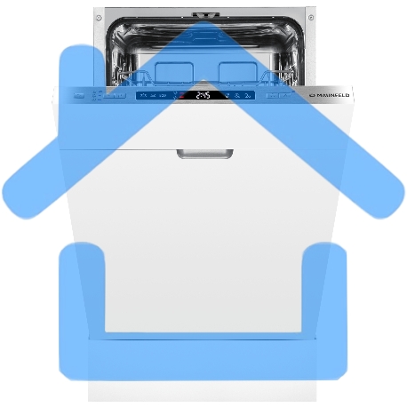 Встраиваемая посудомоечная машина Maunfeld MLP45120 Light Beam-9
