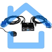 Переключатель KVM 2-портовый ORIGO OKVM221/A1A с портами VGA и USB