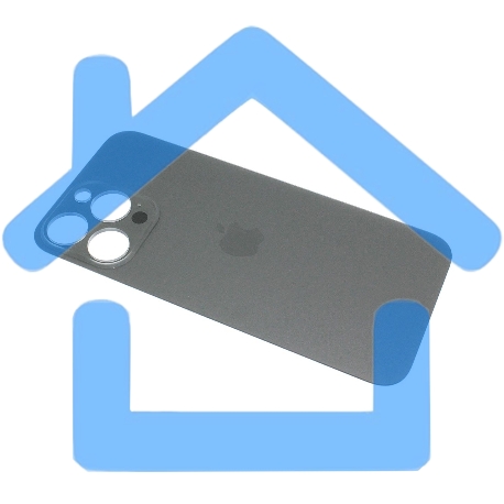 Задняя крышка (стекло) для Apple iPhone 14 Pro Max черный-2