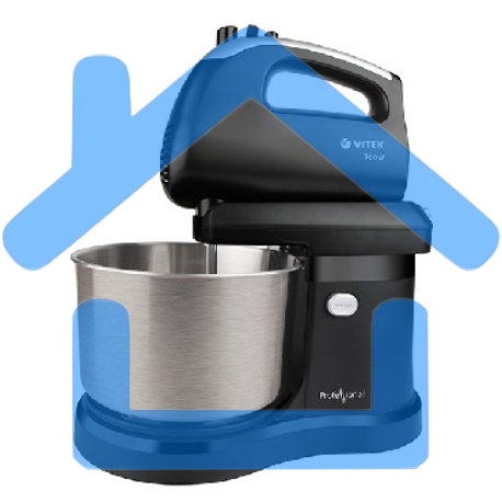 Миксер Vitek VT-1417 ST Мощность 700Вт. Объем чаши 2,8л.