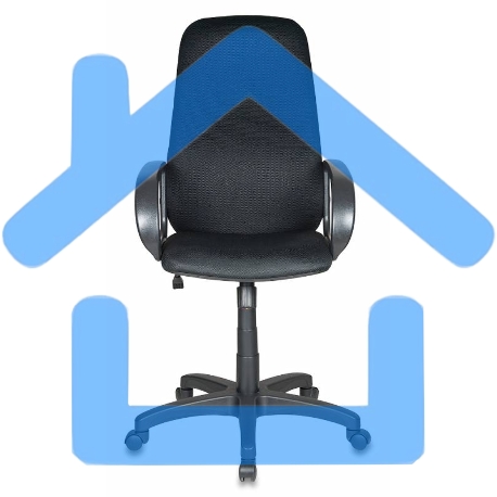 Кресло руководителя Бюрократ CH-808AXSN/TW-11 черный TW-11-14