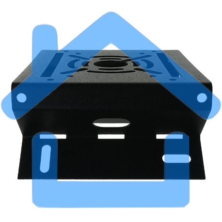 Кронштейн универсальный для видеокамер на столб/угол, черный-2