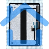 Модуль (матрица + тачскрин) для iPad Pro 11 2020 (A2068, A2230, A2228) черный