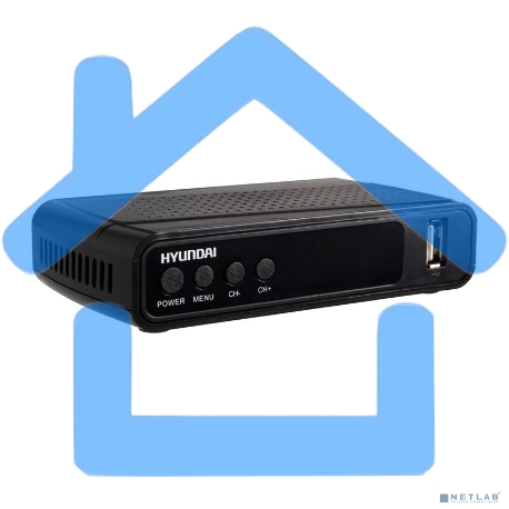 Цифровой TV ресивер HYUNDAI H-DVB520 черный-2