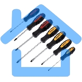 Набор отверток 7 предметов (крестовые и шлицевые) 12-4703 Rexant