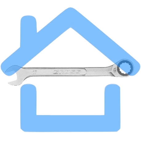 Ключ комбинированный трещоточный 17 мм Gross-2