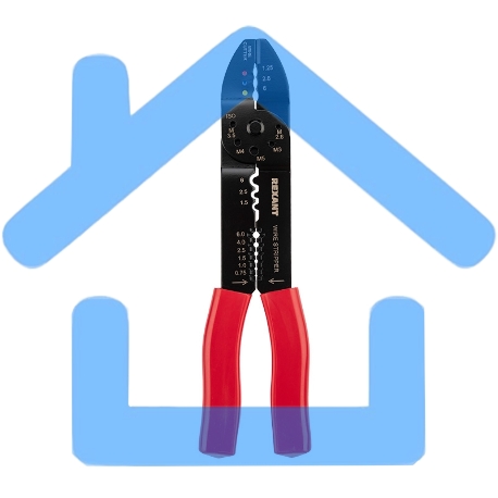 Кримпер Rexant HT-204 для обжима наконечников и зачистки проводов-2