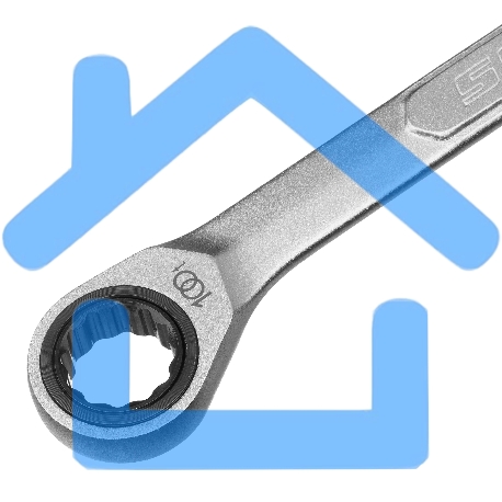 Ключ комбинированный трещоточный 17 мм Gross-3