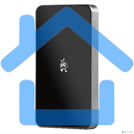 Внешний накопитель SSD Smartbuy 256Gb USB 3.2, Portable P5 Pro, R/W 1800MB/1600MB/s, черный/серебристый-5