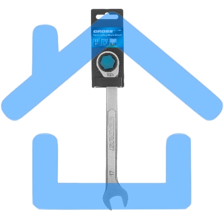 Ключ комбинированный трещоточный 17 мм Gross