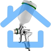 Краскопульт пневматический KRAFTOOL PRO Jeta 4000 HVLP, сопло: 1.3 мм, макс. 430 л/мин