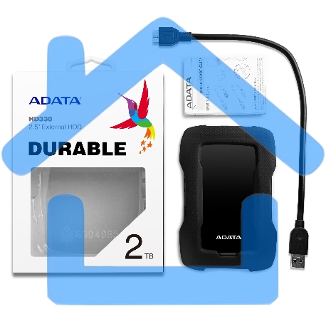 Внешний жесткий диск ADATA HD330 2Tb, 2,5