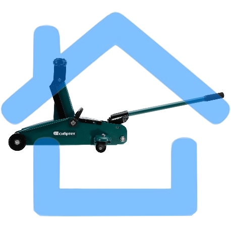 Домкрат гидравлический Сибртех подкатной, 2т, 127-330мм-20