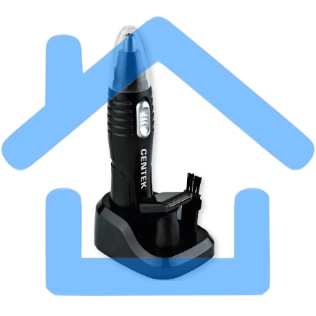 Триммерный набор Centek CT-2179 (черный/серебр) ТРИММЕР 3 В1 + BARBER-СТАЙЛЕР ДЛЯ БОРОДЫ И УСОВ-1