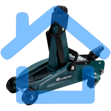 Домкрат гидравлический Сибртех подкатной, 2т, 127-330мм-2