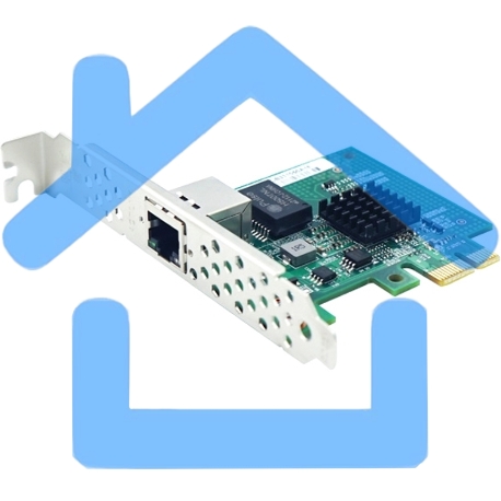 Сетевой адаптер LR-LINK LRES2034PT PCIe x1 1*RJ45 NIC Card (303523)-2