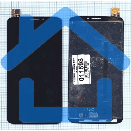 Дисплей для Alcatel One Touch Hero 8020D черный