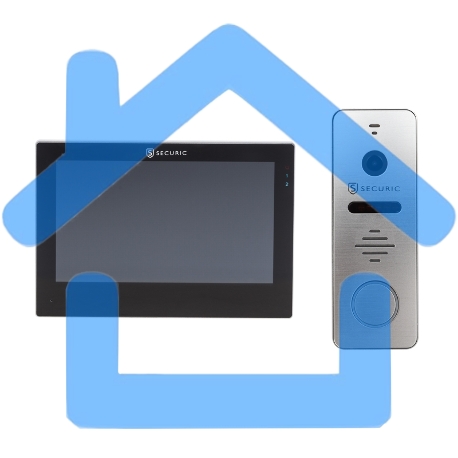 Цветной монитор видеодомофона SECURIC AC-438 7