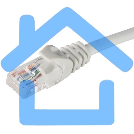 Коммутационный шнур (патч-корд) ITK, кат.5Е UTP, 0,5м, серый-3